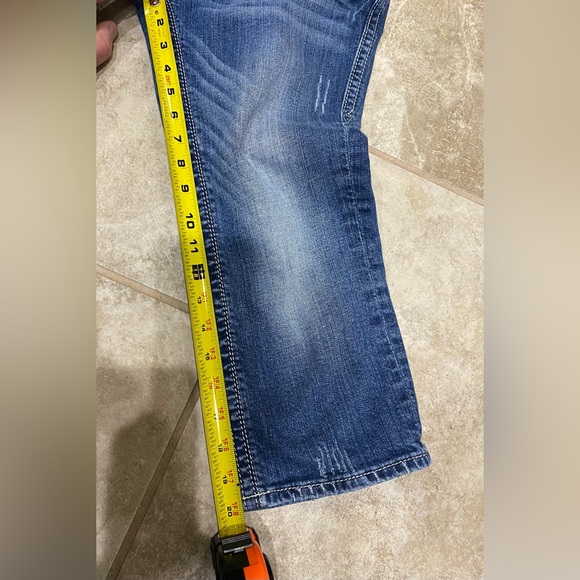 Rock Revival Adele Capri Jeans 28x20 Stretch Denim EUC - Picture 11 of 12